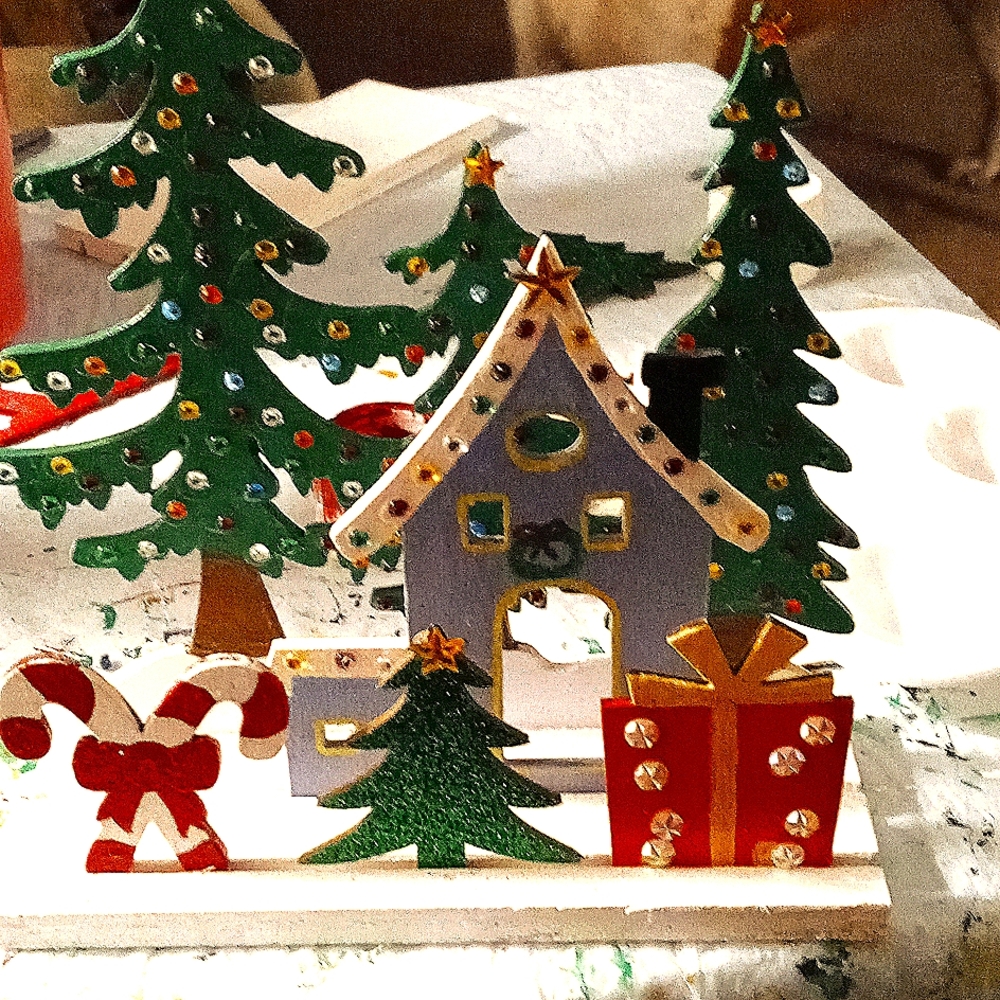 3D Christmas Decoration Hand decorated
